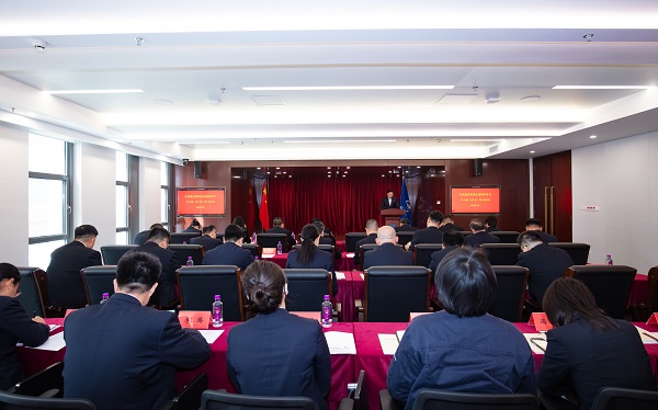 中航建設(shè)集團召開黨委理論學(xué)習(xí)中心組（擴大）三月學(xué)習(xí)會暨黨支部書記述職評議會